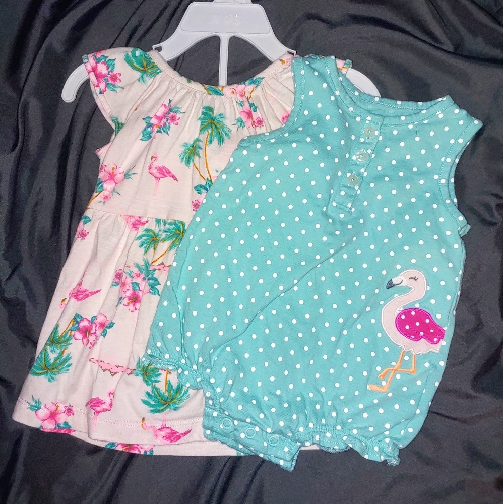 Carter's 2pc Set Dress & Sunsuit